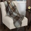 Daphnes Dinnette Cashmere-Like Blanket Throw; Brown DA3236318